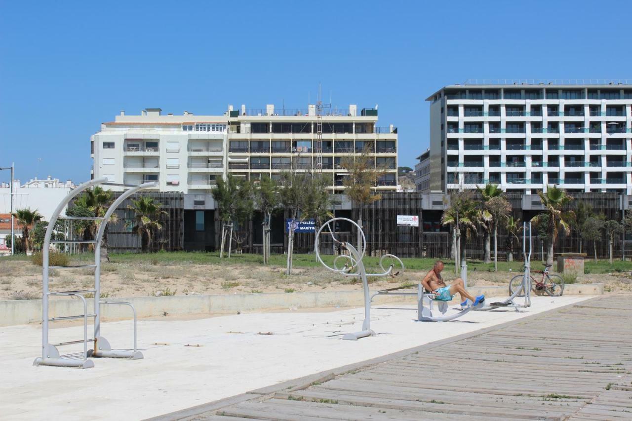 Apartment Qiu Costa da Caparica Dış mekan fotoğraf